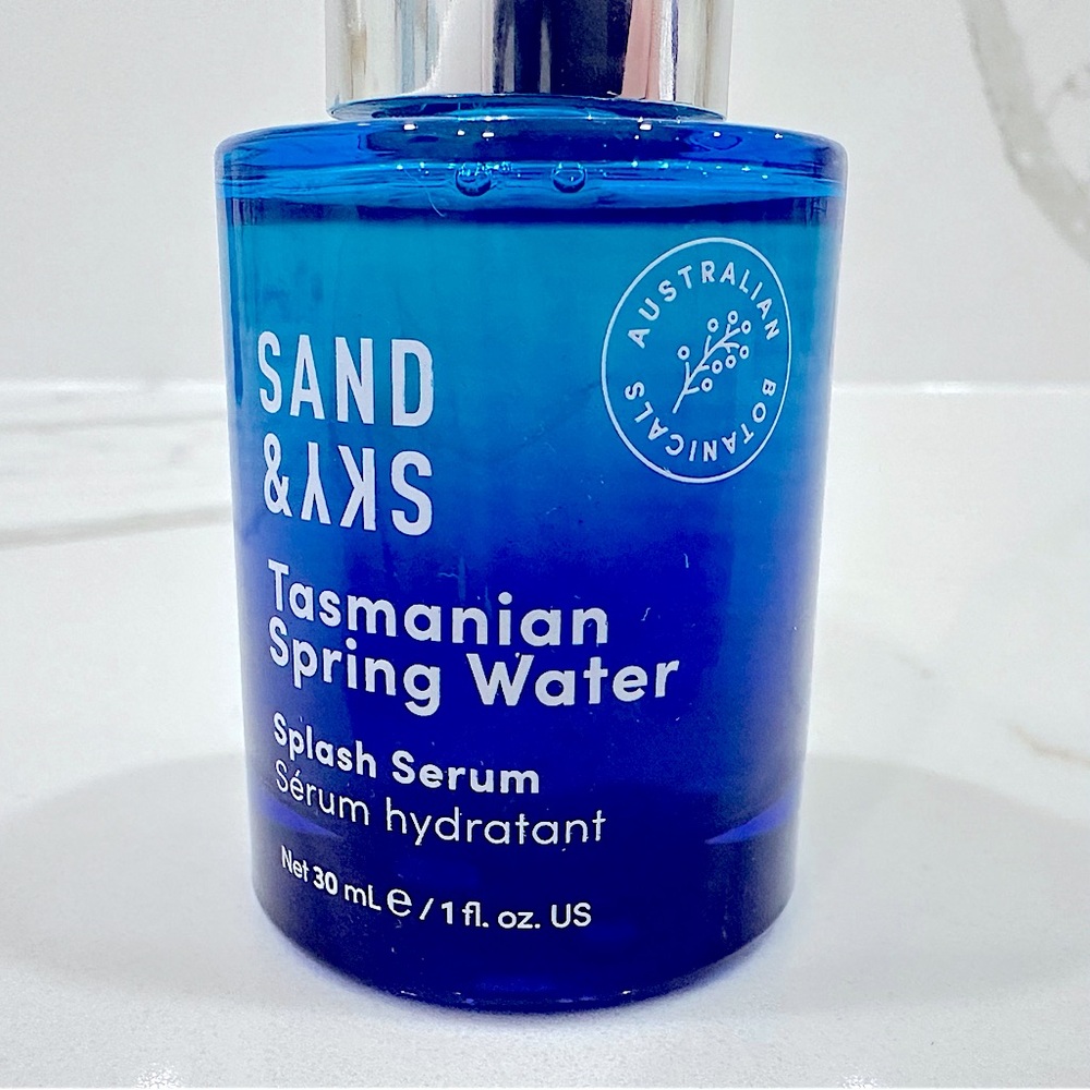 BNIB Sand & Sky Tasmanian Spring Water Splash Serum with Hyaluronic Acid - Picture 8 of 9